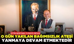 Çetin Akın'dan 19 Mayıs mesajı!