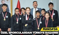 Manisa’yı gururlandıran başarı: Özel sporculardan Türkiye derecesi