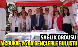 MCBÜKAF’26’da sağlık standına yoğun ilgi