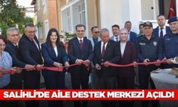 Salihli'de ADEM düzenlenen törenle hizmete açıldı