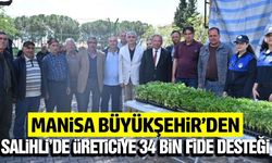 Manisa Büyükşehir’den kırsala dev fide desteği