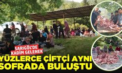 Sarıgöl'de iki asırlık gelenek: Çiftçilerden yoğun katılım
