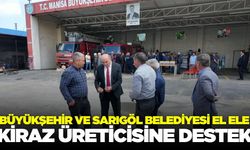 Sarıgöl’de üreticilere Büyükşehir’den destek