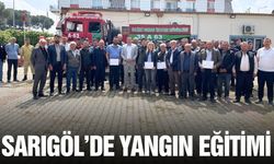 Sarıgöl’de orman yangınlarına karşı eğitim seferberliği