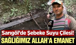 Sarıgöl'de şebeke suyu tepkisi: 'Yıllardır çözüm bekliyoruz'