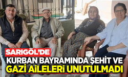 Sarıgöl’de Şehit Yakınları ve Gazilere Bayram Ziyareti