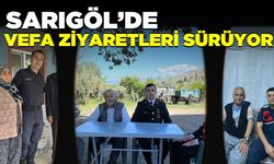 Sarıgöl'de Jandarma ekipleri şehit yakınları ve gazileri unutmadı
