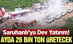 Saruhanlı’da 25 milyonluk büyük yatırım