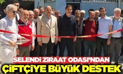 Selendi’de çiftçiye destek hamlesi