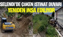 Selendi’de tehlike ortadan kaldırılıyor: Çöken okul duvarında yapım çalışmaları başladı