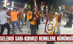 Selendi’de Galatasaray’ın şampiyonluğu coşkuyla kutlandı