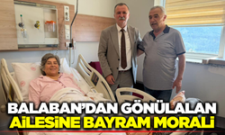 Semih Balaban’dan Hastanede Bayram Ziyareti