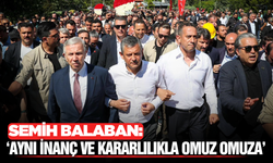 Semih Balaban’dan Özgür Özel’e Tam Destek: "Omuz Omuza Yürümeye Devam Edeceğiz"