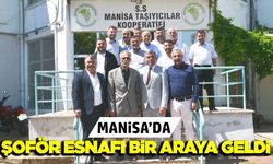 Manisa’da şoför esnafı buluşması: Güden’den Baru’ya ziyaret
