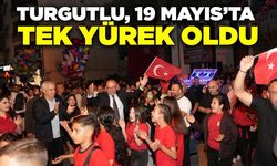 Turgutlu'da 19 Mayıs coşkusu sokaklara taştı
