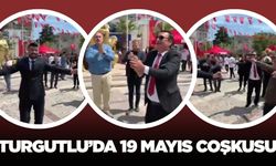 Turgutlu’da 19 Mayıs coşkusu: Cumhur ittifakı ilçe başkanları karşılıklı oynadı