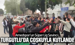 Turgutlu’da Amedspor coşkusu: Süper Lig sevinci sokağa taştı