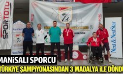 Manisalı sporcu Türkiye şampiyonu oldu