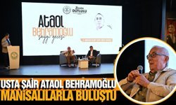 Manisa’da Edebiyat Rüzgarı: Ataol Behramoğlu İçin Saygı Gecesi Düzenlendi