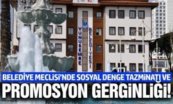 Yunusemre Belediye Meclisi'nde gerginlik!