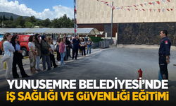 Yunusemre Belediyesi’nde Personellere Yönelik Yangın Tatbikatı Düzenlendi