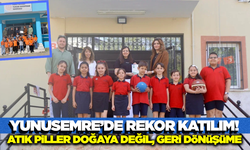 Yunusemre'nin Çevre Müfettişleri İş Başında: Binlerce Atık Pil Geri Dönüşüme!