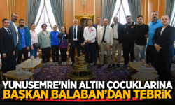 Yunusemre’nin Gurur Tablosu: Başkan Balaban Şampiyonları Ağırladı