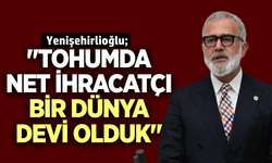 AK Partili Yenişehirlioğlu: "Tohumculuk Biyolojik Bağımsızlığımızın Yapı Taşıdır"