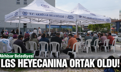 Akhisar Belediyesi LGS heyecanına ortak oldu!