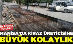 Manisa'da üreticiye büyük kolaylık: Kantarın inşasına başlandı