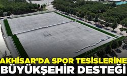 Akhisar'da Kovalık Hüseyin Sultan Futbol sahası yenileniyor!