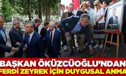 Ahmet Öküzcüoğlu’ndan Ferdi Zeyrek için duygusal anma
