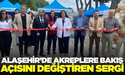 Alaşehir'de akrepler sanatla buluştu!