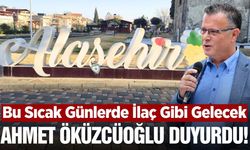 Alaşehir'de vatandaşları serinletecek duyuru!