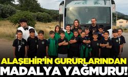 Alaşehir Belediyespor'un genç yetenekleri İzmir'i salladı!