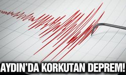 Aydın'da korkutan deprem!
