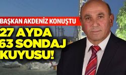 Sarıgöl Belediyesi’nden 63 sondajlık su yatırımı
