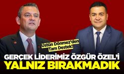 Başkan Dönmez, Özgür Özel'e destek için Ankara'da