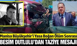 Başkan Dutlulu'dan MASKİ Personeli Aziz Aydın İçin Taziye Mesajı