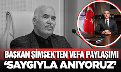 Başkan Şimşek'ten Merhum Meclis Üyesi Mehmet Güzgülü'ye Anma