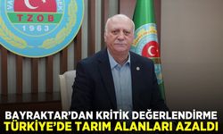 Başkan Bayraktar, "3 milyon hektar tarım arazimizi kaybetmiş durumdayız"
