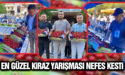 Alaşehir’de kiraz üreticileri kıran kırana yarıştı