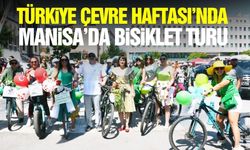 Manisa’da çevre için pedal çevirdiler