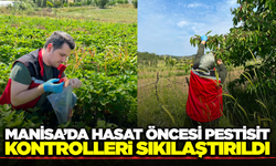 Demirci'de Güvenli Gıda İçin Hasat Öncesi Pestisit Denetimleri Başladı