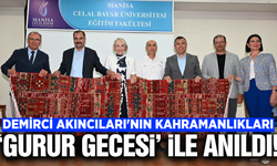 Demirci'de milli mücadele ruhu yeniden canlandı