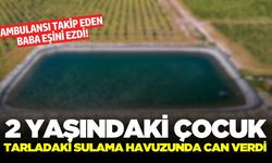 Denizli'de acı ölüm: Tarladaki sulama havuzuna düştü!