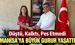 Düşmesine rağmen pes etmedi! Manisalı milli sporcu Balkan ikincisi oldu