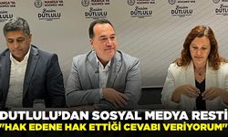 Dutlulu’dan Sosyal Medya Çıkışı: "Haksızlığa Sessiz Kalmam, Cevabını Veririm"