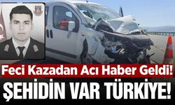 Feci kazada jandarma personeli şehit oldu