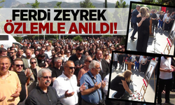 Ferdi Zeyrek vefatının birinci yılında Manisa'da dualara anıldı!